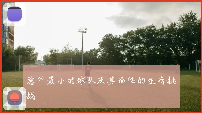 意甲最小的球队及其面临的生存挑战